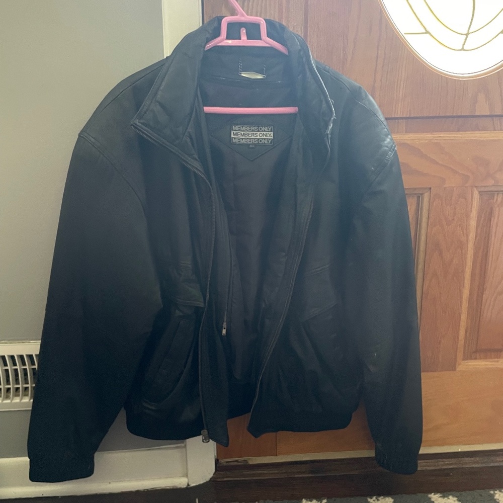 Vintage 80s Members Only Bomber jacket